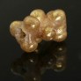 Ancient gold-foil glass bead 302MA
